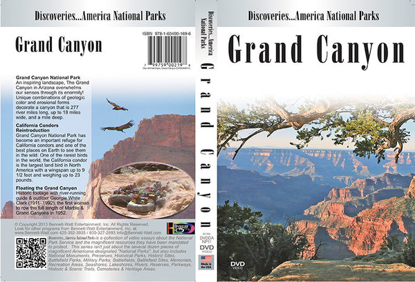 Travel the Grand Canyon in Arizona Grand Canyon DVD Bennett