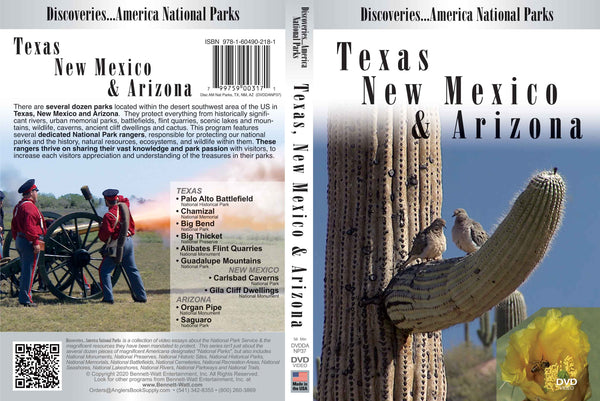 Texas, New Mexico & Arizona (Discoveries America National Parks)