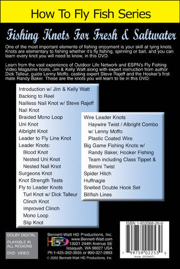 Knots for Fresh and Saltwater DVD