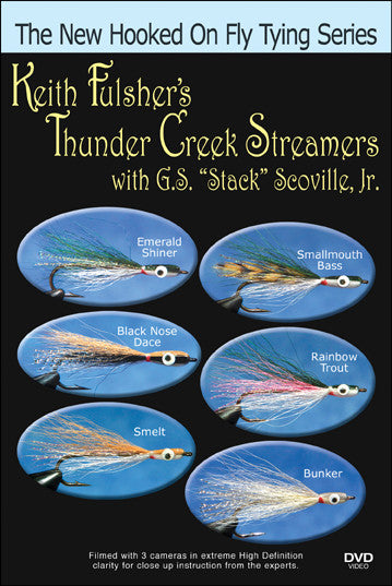Keith Fulsher's Thunder Cr. Streamers  Fly Fishing DVD – Bennett-Watt  Entertainment, Inc. / Anglers Book Supply