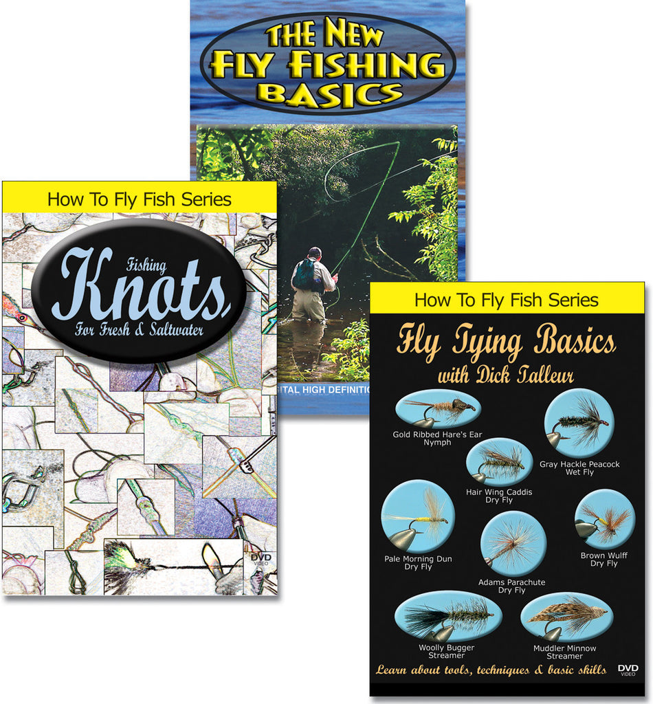 Knots for Fresh and Saltwater DVD  How to tie flies – Bennett-Watt  Entertainment, Inc. / Anglers Book Supply