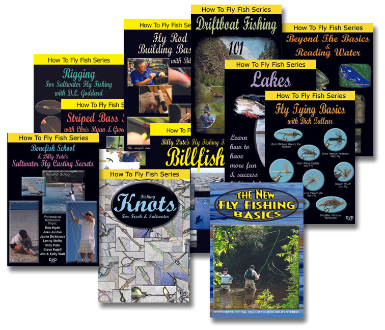 How to Fly Fish Series 5 DVD Set How to Fly fish Video – Bennett-Watt  Entertainment, Inc. / Anglers Book Supply
